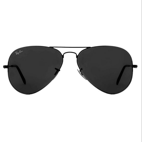 RayBan (Store Display) Aviator All Black RB3025 Classic - Picture 12 of 12